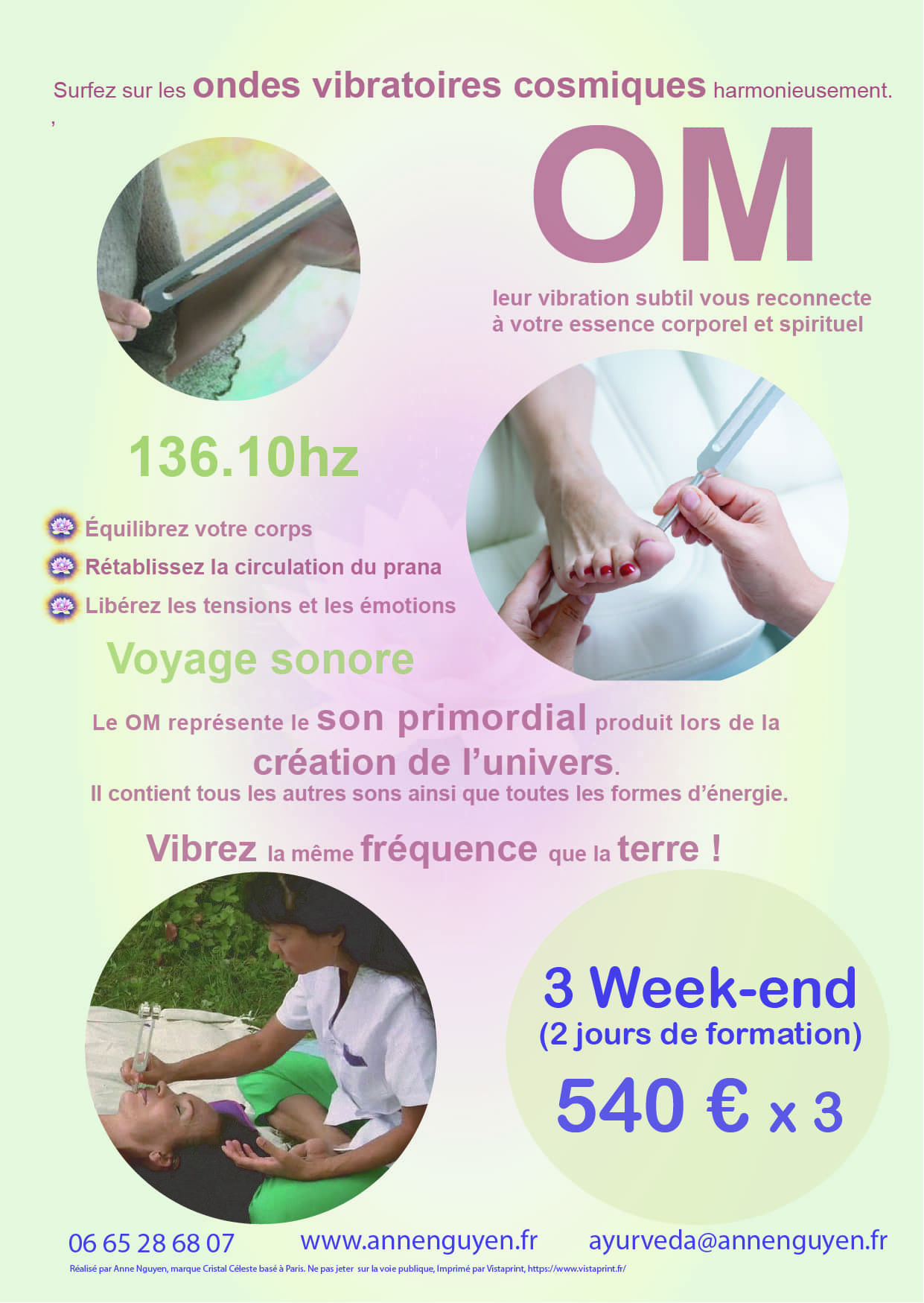 Thérapie Marma Ayurvédique aux Diapasons OM